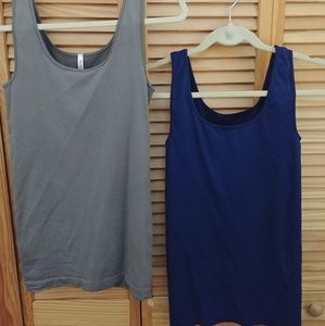 2 SkinnyTees tank tops